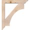Ekena Millwork Westlake Traditional Smooth Bracket w/ Offset Brace, Douglas Fir, 5 1/2"W x 30"D x 34"H BKT0604X30X34WTL01SDF - alternate 4